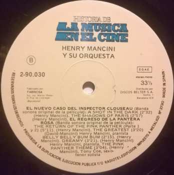 LP Henry Mancini: Banda Sonora Original De Las Películas: La Pantera Rosa / El Nuevo Caso Del Inspector Clouseau / El Regreso De La Pantera Rosa