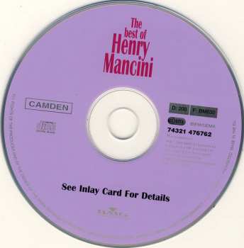 CD Henry Mancini: The Best Of Henry Mancini 353076