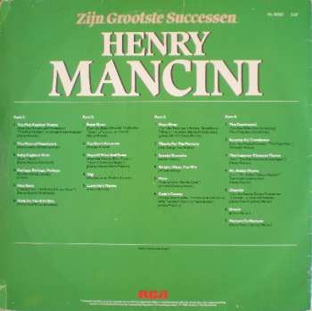 2LP Henry Mancini: Zijn Grootste Successen