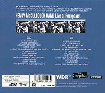 CD/DVD Henry McCullough Band: LIve at Rockpalast 319099