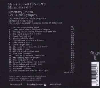 CD Henry Purcell: Harmonia Sacra 181721
