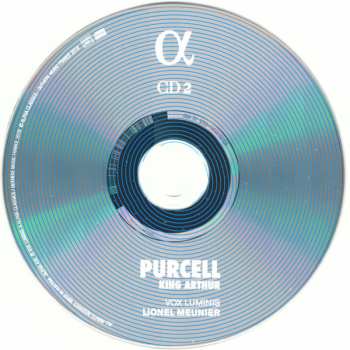 2CD Henry Purcell: King Arthur 445012