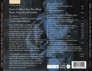 CD Henry Purcell: Love's Goddess Sure Was Blind / The Complete Funeral Music For Queen Mary 332339
