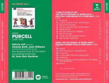 CD Henry Purcell: Music For The Queen Mary, Come Ye Sons Of Art 291046