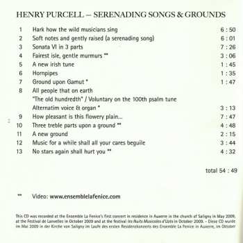 CD Henry Purcell: Serenading Songs & Grounds 299730