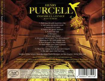 CD Henry Purcell: Serenading Songs & Grounds 299730