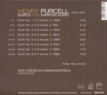 CD Henry Purcell: Suites For Harpsichord 327922