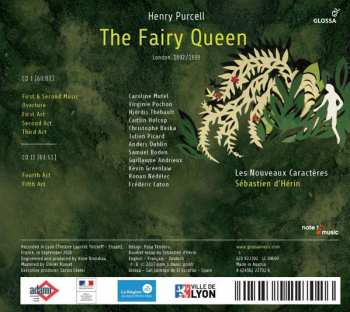 2CD Henry Purcell: The Fairy Queen 415911