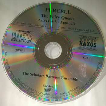 2CD Henry Purcell: The Fairy Queen 251426