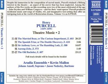 CD Henry Purcell: Theatre Music - 2 336575