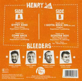 SP Henry & The Bleeders: Scooter Boy LTD | CLR 71864