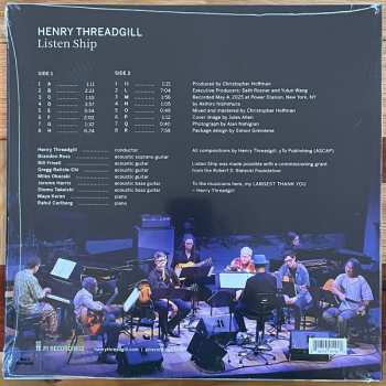 LP Henry Threadgill: Listen Ship