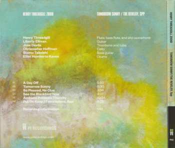 CD Henry Threadgill's Zooid: Tomorrow Sunny / The Revelry, Spp 347274