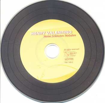 CD Henry Valentino: Meine Schönsten Melodien 157046
