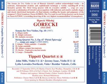 CD Henryk Górecki: Complete String Quartets · 2 345643
