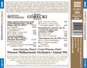 CD Henryk Górecki: Concerto-Cantata 307742
