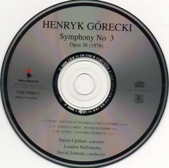 CD Henryk Górecki: Symphony No. 3 35435
