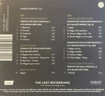 2CD Henryk Szeryng: The Unreleased Berlin Studio Recordings 461001