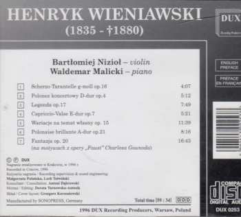 CD Henryk Wieniawski: Henryk Wieniawski 320319