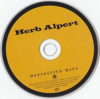 CD Herb Alpert: Definitive Hits 422243
