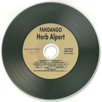 CD Herb Alpert: Fandango 491004