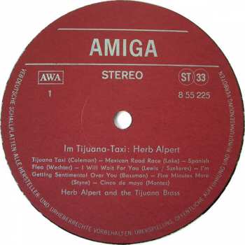 LP Herb Alpert: Im Tijuana Taxi 404400