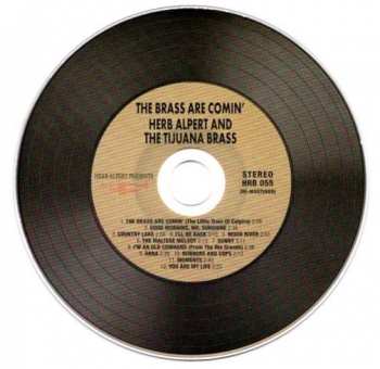 CD Herb Alpert & The Tijuana Brass: The Brass Are Comin' 389566
