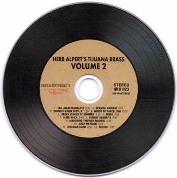 CD Herb Alpert & The Tijuana Brass: Volume 2 298598