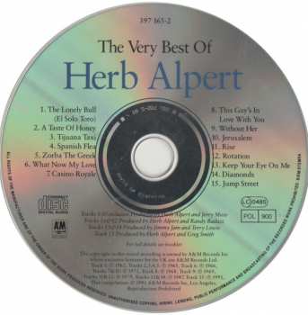 CD Herb Alpert: The Very Best Of Herb Alpert 413869