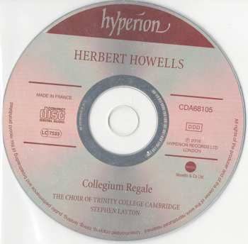 CD Herbert Howells: Collegium Regale 343489