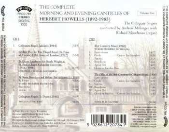 2CD Herbert Howells: The Complete Morning And Evening Canticles Of Herbert Howells, Volume Five 325985