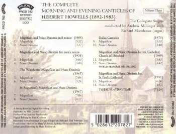 CD Herbert Howells: The Complete Morning And Evening Canticles Of Herbert Howells, Volume Three 523583