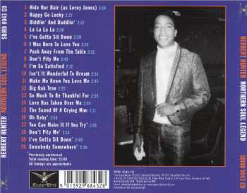 CD Herbert Hunter: Northern Soul Legend 257208