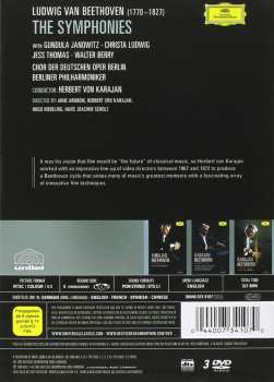 3DVD Herbert von Karajan: Beethoven - The Symphonies DLX 44146