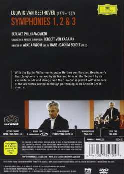 3DVD Herbert von Karajan: Beethoven - The Symphonies DLX 44146