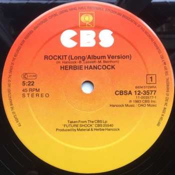 LP Herbie Hancock: Rockit (Extended Dance Version)