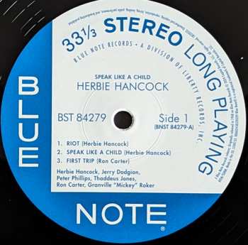 LP Herbie Hancock: Speak Like A Child 542655