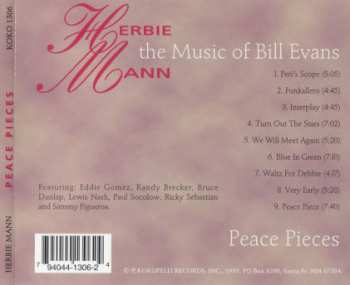 CD Herbie Mann: Peace Pieces - The Music Of Bill Evans 305243