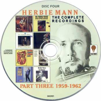4CD Herbie Mann: The Complete Recordings - Part Three 1959-1962 152787
