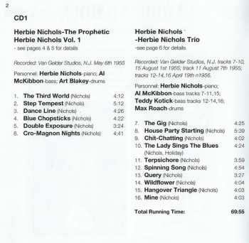 2CD Herbie Nichols: Four Classic Albums 324619