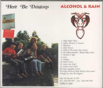 CD Here Be Dragons: Alcohol & Rain