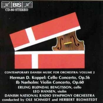 Album Herman D. Koppel: Cello Concerto / Violin Concerto