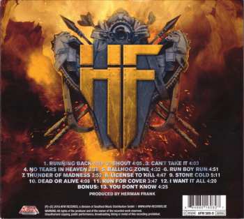 CD Herman Frank: The Devil Rides Out LTD | DIGI 9579