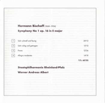 CD Hermann Bischoff: Symphony No.1 113962