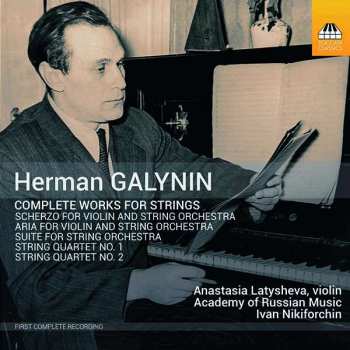 Album Hermann Galynin: Suite Für Streichorchester