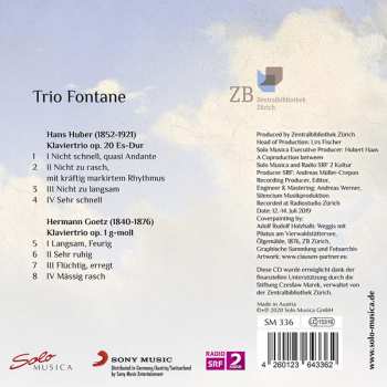 CD Hermann Goetz: Klaviertrios 355723