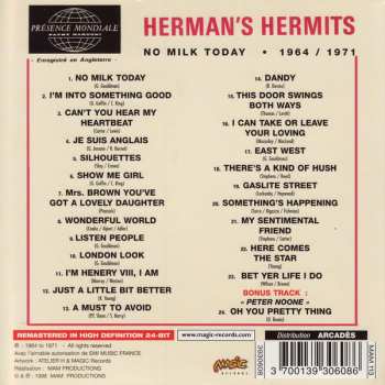 CD Herman's Hermits: No Milk Today · 1964 / 1971 101097