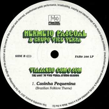 LP Hermeto Pascoal: Viajando Com O Som (The Lost '76 Vice-Versa Studio Session)