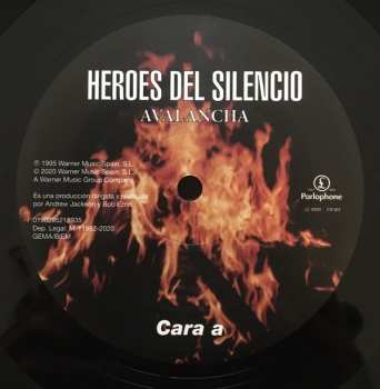 LP/CD Héroes Del Silencio: Avalancha 121880