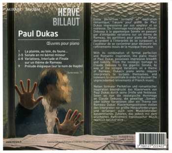 CD Hervé Billaut: Oeuvres Pour Piano 95258